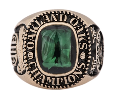 Rare 1968-69 Oakland Oaks ABA Championship Player Ring - John Clawson (Clawson LOA)